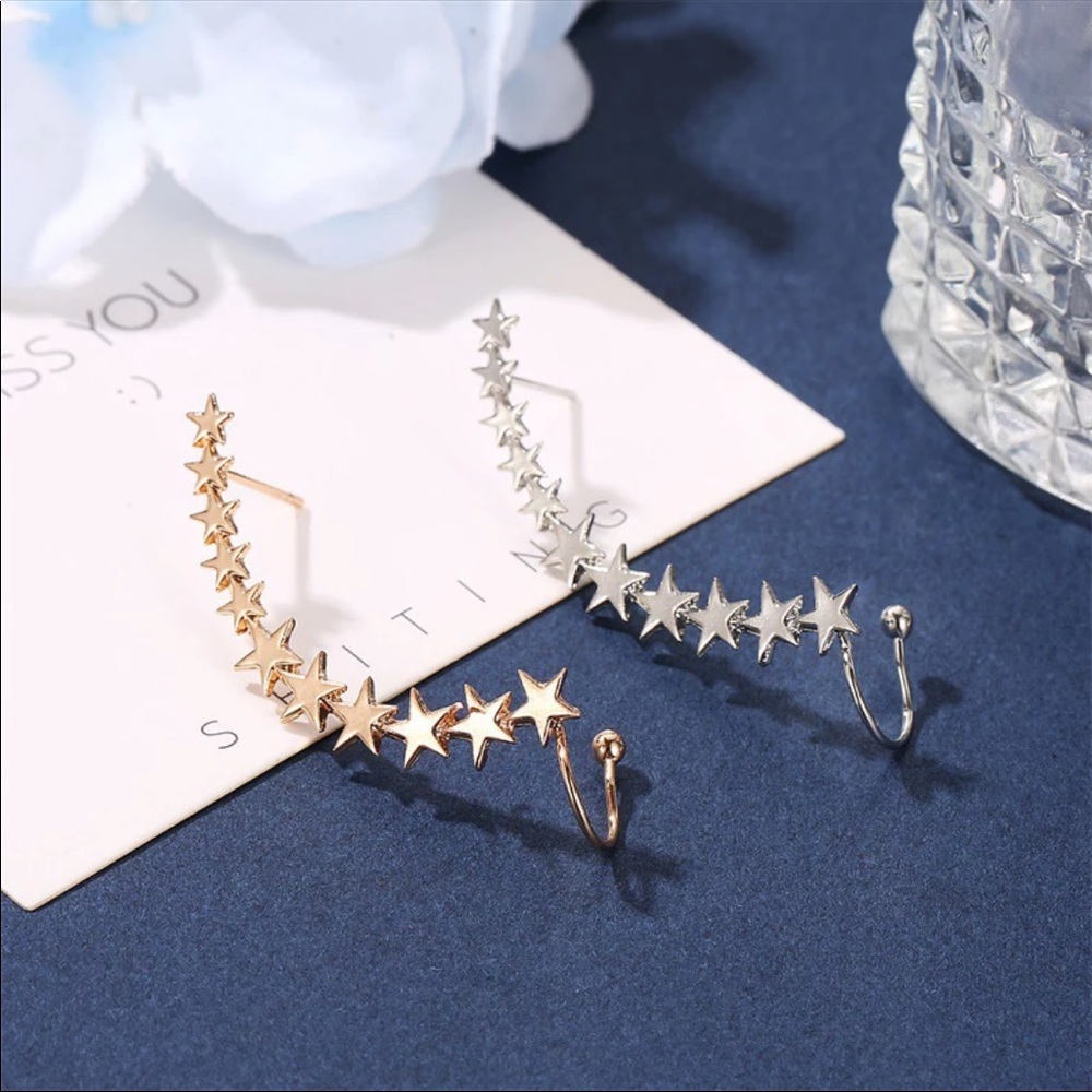 Star Earring Cuff - Picture 4 of 5